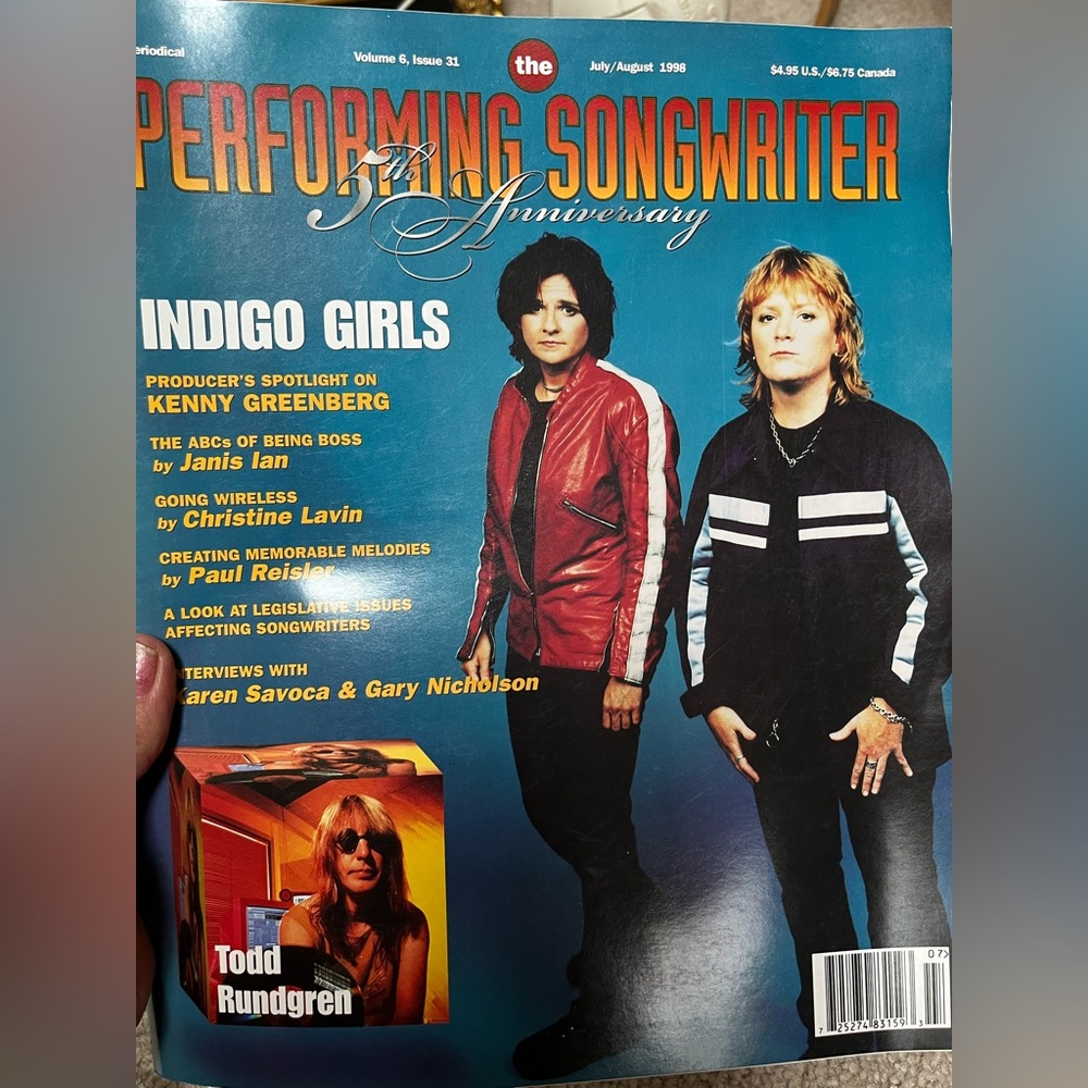 Indigo Girls Vintage Magazine - Picture 3 of 3